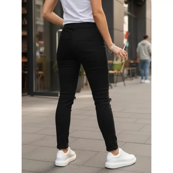  Дамски панталон DSTREET UY2857 ЧЕРЕН 