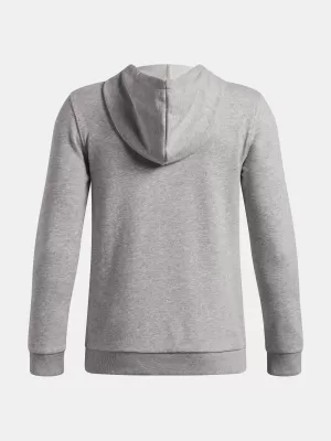 Суичър за момче UNDER ARMOUR UA RIVAL LW 1/4 ZIP HOODIE 6009316-011 СИВО