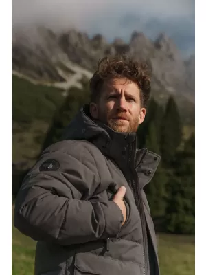 Мъжко зимно яке NORDBLANC FYRN NBWJM8257 СИВО