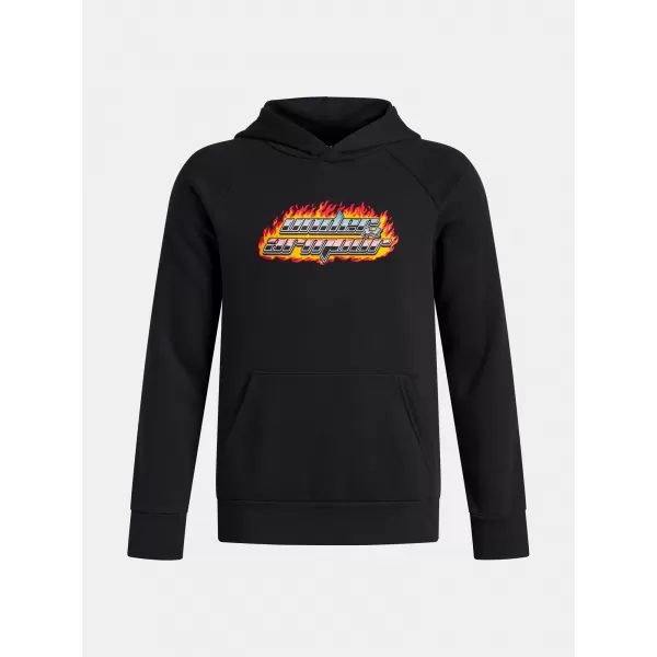  Суичър за момче UNDER ARMOUR UA RIVAL FLC FLAMIN WDMRK HD 6003781-001 ЧЕРЕН 