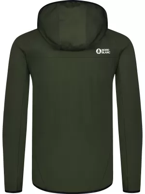 Мъжки суичър powerfleece NORDBLANC CREEK NBWFM8280 ЗЕЛЕНО