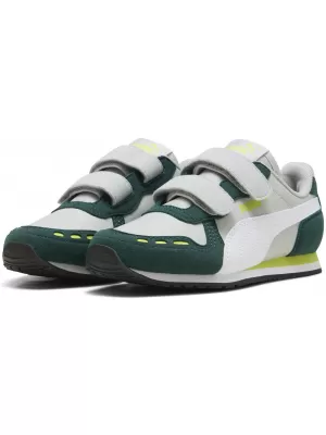 Детски обувки PUMA CABANA RACER SL 20 V PS 383730-19 СВЕТЛО СИВО/БЯЛО/ТЪМНО МИРТА