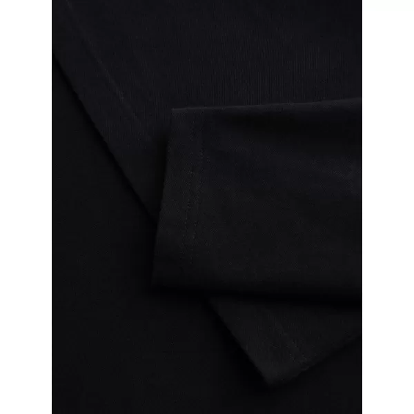  Мъжка тениска OMBRE OM-POBL-0162 ЧЕРЕН 