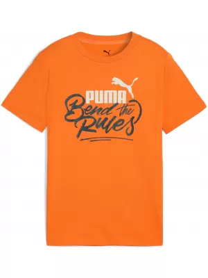 Детска тениска PUMA MID90S GRAPHIC TEE III 688472-26 ОРАНЖЕВ БЛЯСЪК