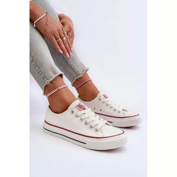  Дамски маратонки BIG STAR NN274274 WHITE Big Star Shoes 
