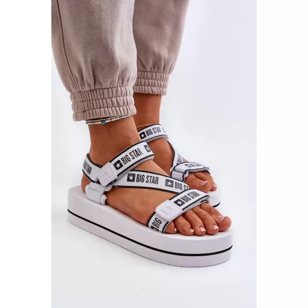 Дамски обувки BIG STAR NN274A526 WHITE Big Star Shoes 