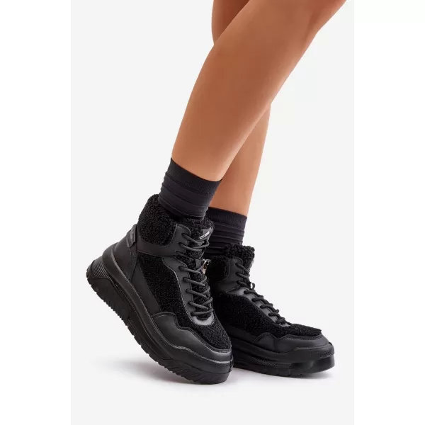  Дамски кецове LEE COOPER LCJ-24-47-3145 ЧЕРЕН 