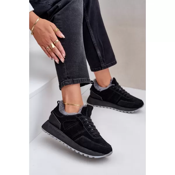  Дамски маратонки BIG STAR OO274580 BLACK Big Star Shoes 
