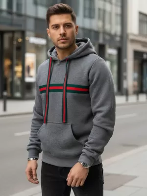 Мъжки суичър DSTREET BX5937 СИВО