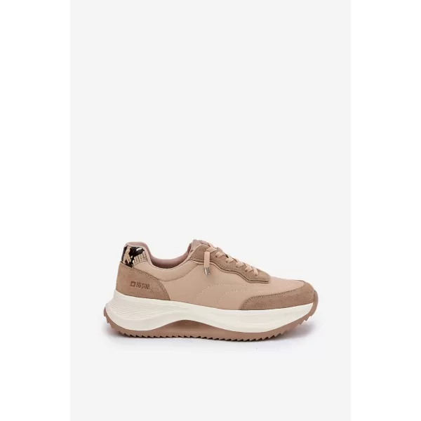  Дамски маратонки BIG STAR RR274A345 BEIGE Big Star Shoes 