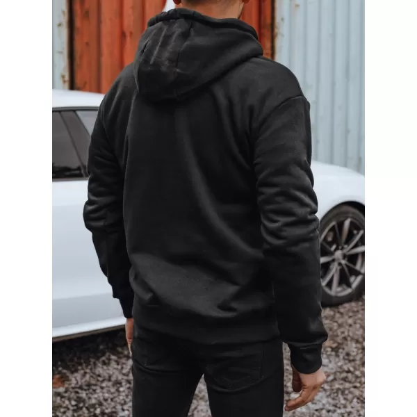 Мъжки суичър DSTREET BX5933 ЧЕРЕН 