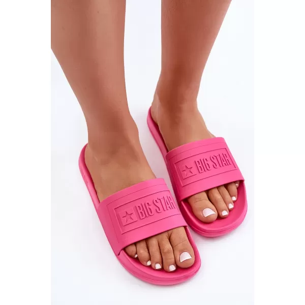  Дамски чехли BIG STAR OO274037 PINK Big Star Shoes 