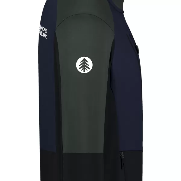  Мъжки суичър powerfleece NORDBLANC GROAN NBWFM8282 ЧЕРЕН 