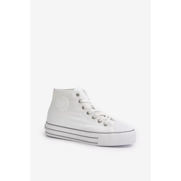  Дамски маратонки BIG STAR OO274A473 WHITE Big Star Shoes 