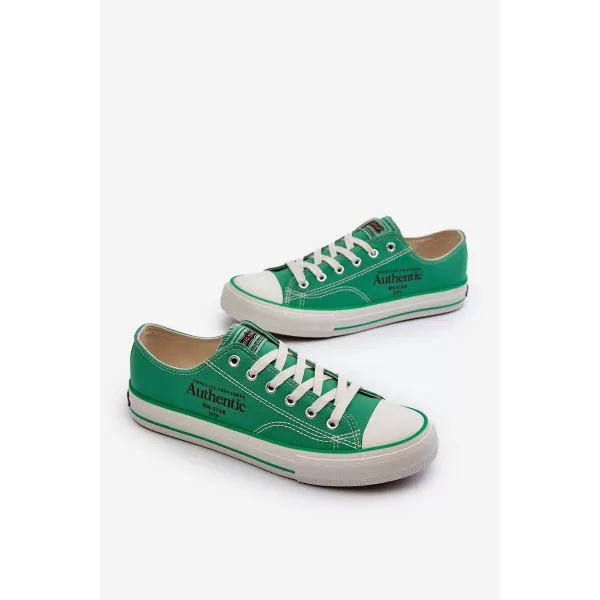  Мъжки кецове BIG STAR NN174062 GREEN Big Star Shoes 