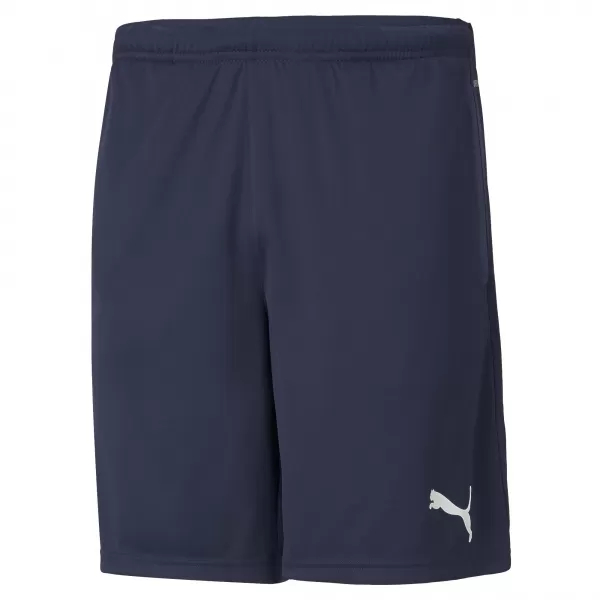  Мъжки шорти PUMA TEAMRISE TRAINING SHORTS 657336_06 PEACOAT/ БЯЛО ПАЛТО/ПУМА 
