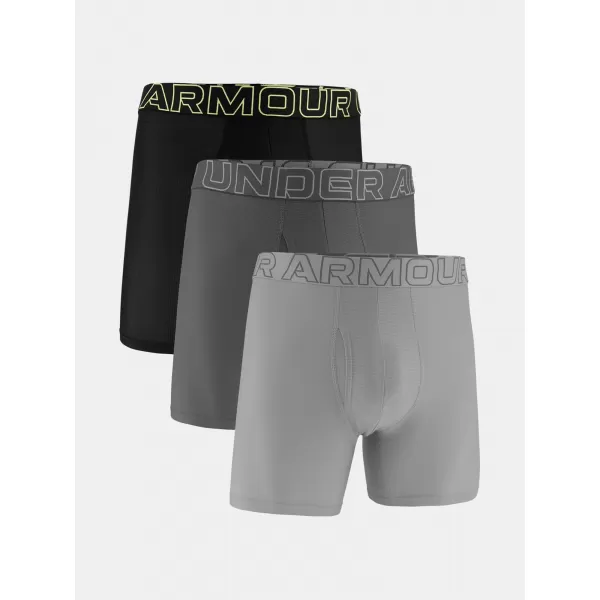  Мъжки боксерки UNDER ARMOUR UA PERFORMANCE TECH MESH - SOLID 6IN - 1383884-069 ТИТАН 