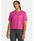 Дамска тениска UNDER ARMOUR VANISH ENERGY EMBOSS CROP SS 1383640-686 РОЗОВО