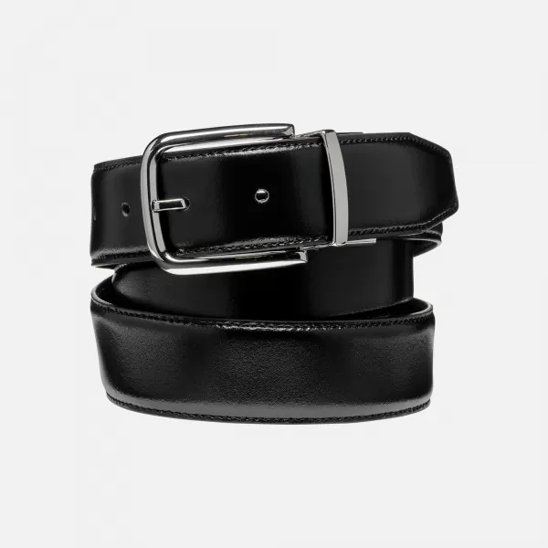  Мъжки колан GEOX G007586 ЧЕРЕН 