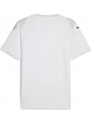 Мъжка функционална тениска PUMA TEAMCUP JERSEY 706272-04 БЯЛА ПУМА/ЧЕРНА ПУМА