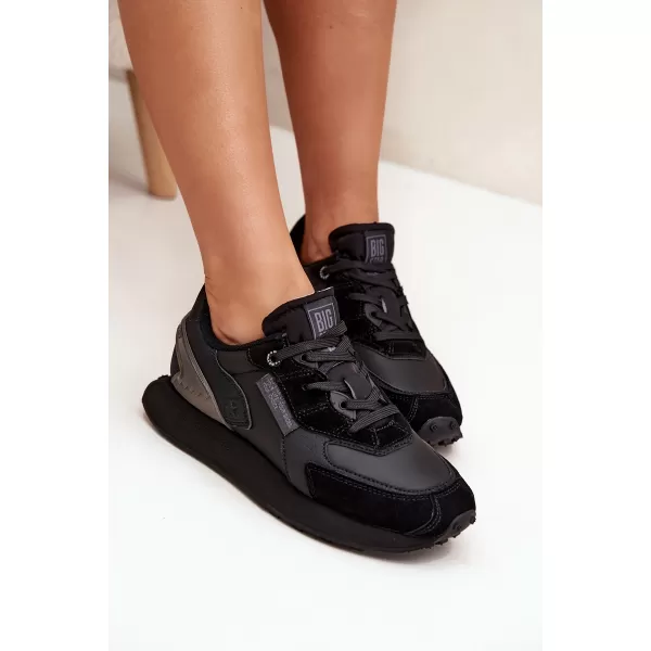  Дамски маратонки BIG STAR OO274562 BLACK Big Star Shoes 
