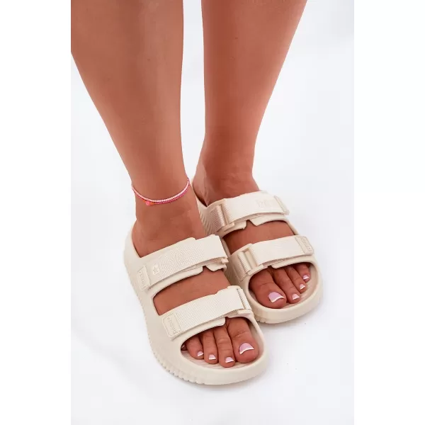  Дамски чехли BIG STAR RR274A529 BEIGE Big Star Shoes 