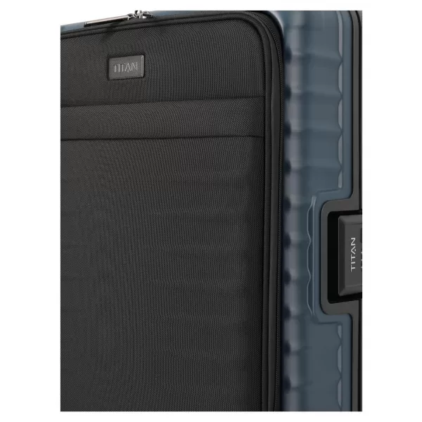  Бордов куфар TITAN Overseas S Front pocket СРЕДНОЩНО СИНЬО 
