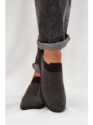 Дамски обувки D&A TW121 ЧЕРЕН