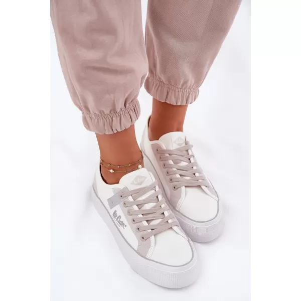  Дамски кецове LEE COOPER LCW-25-31-3479L БЯЛО 