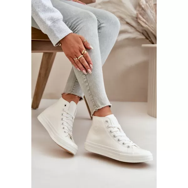  Дамски маратонки BIG STAR OO274932 WHITE Big Star Shoes 