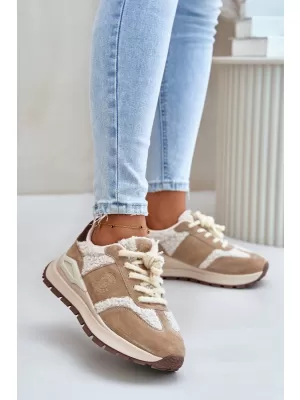 Дамски обувки BIG STAR OO274A317 BEIGE Big Star Shoes