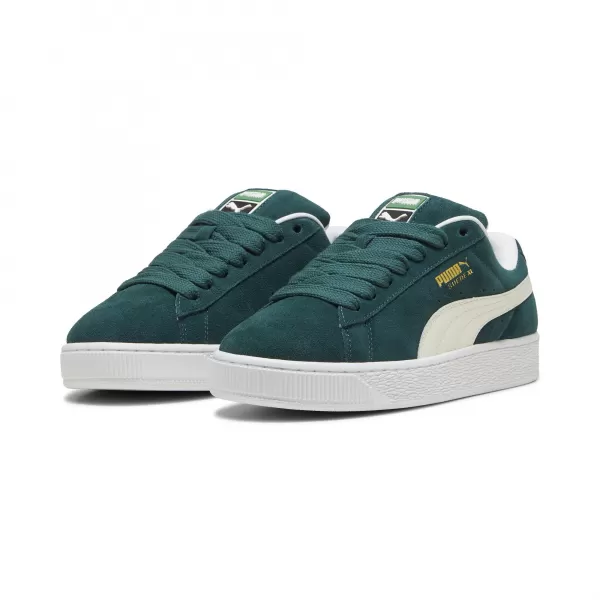  Ботуши PUMA SUEDE XL 395205_21 ТЪМНА МИРТА/ТОПЛО БЯЛО 
