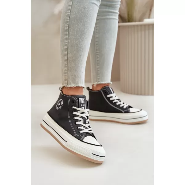  Дамски маратонки BIG STAR OO274062 BLACK Big Star Shoes 