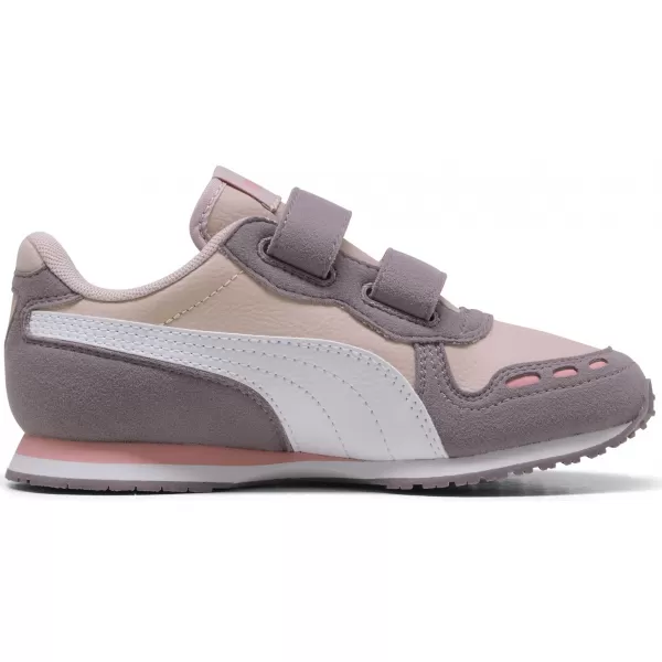 Детски обувки PUMA CABANA RACER SL 20 V PS 383730-22 ЛИЛАВА МЪГЛА/БЯЛО/КОНФИТЮР ОТ СЛИВИ 