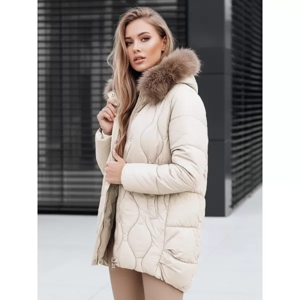  Дамско яке DSTREET TY5495 БЯЛО 