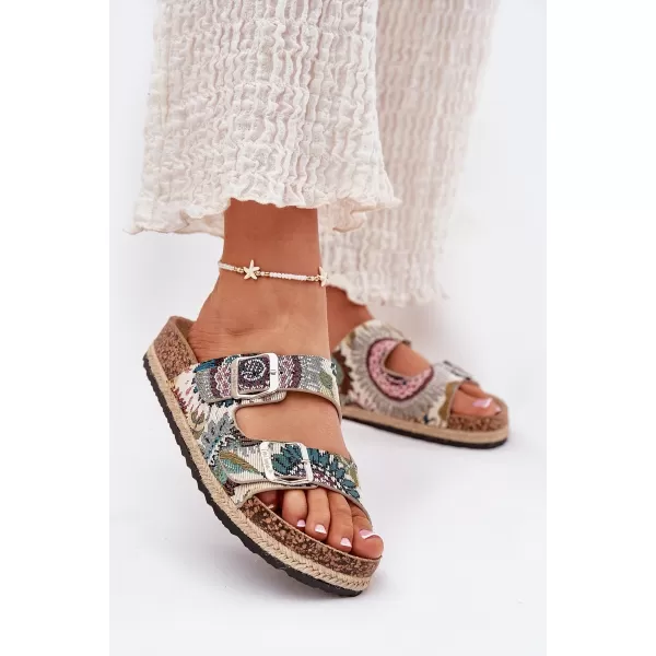  Дамски чехли LEE COOPER LCW-25-35-3483L СМЕСЕТЕ 