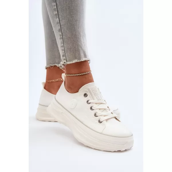  Дамски маратонки BIG STAR NN274126 WHITE Big Star Shoes 