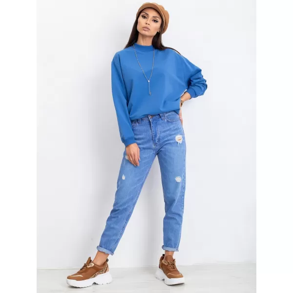  Дамски суичър BASIC FEEL GOOD RV-BL-5185.73P ТЪМНО СИНЬО 