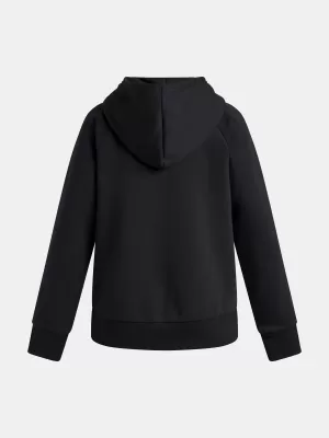 Суичър за момиче UNDER ARMOUR UA RIVAL FLC SHIMMER HDY 6004118-005 ЧЕРЕН
