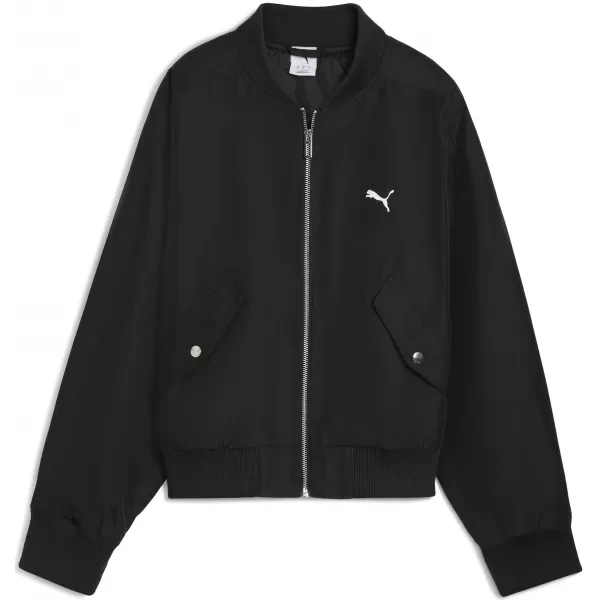  Дамско яке PUMA T7 SATIN BOMBER JACKET 632168-01 ПУМА ЧЕРНА 