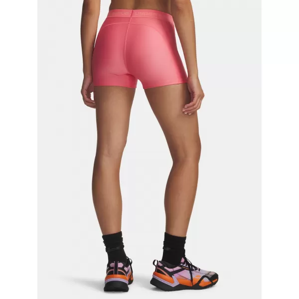  Дамски шорти UNDER ARMOUR HEATGEAR SHORTY 6010725-600 РОЗОВО 