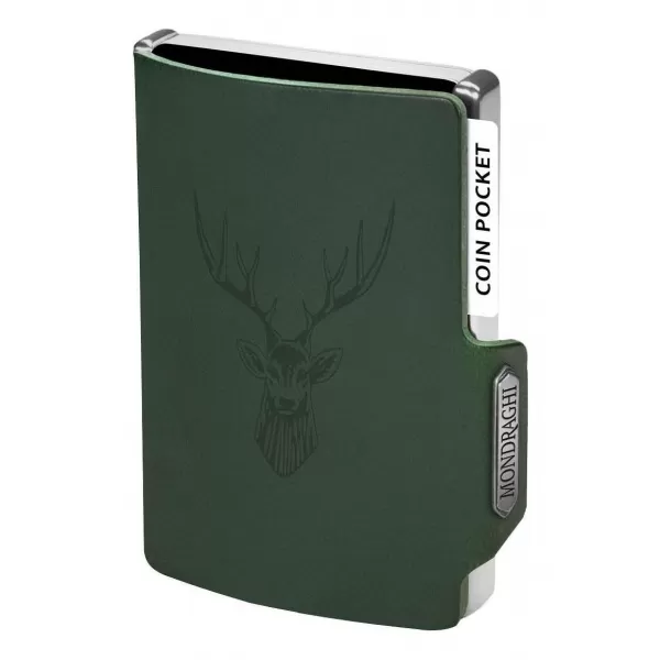  Портфейл MONDRAGHI Silhouette Classic Deer ЗЕЛЕНО 