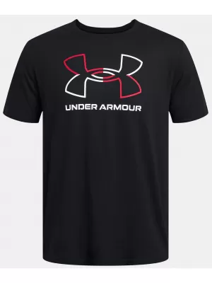 Мъжка тениска UNDER ARMOUR GL FOUNDATION UPDATE SS 1382915-001 ЧЕРЕН