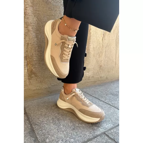  Дамски маратонки BIG STAR RR274A345 BEIGE Big Star Shoes 