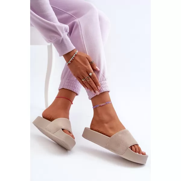  Дамски обувки BIG STAR NN274A671 BEIGE Big Star Shoes 