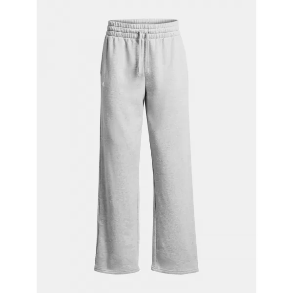  Дамски спортен панталон UNDER ARMOUR UA RIVAL FLC STRAIGHT PANT 1381847-011 СИВО 