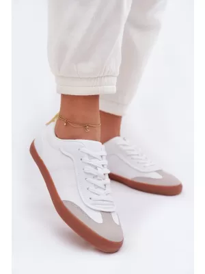 Дамски маратонки BIG STAR TT274421 WHITE Big Star Shoes