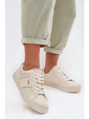 Дамски маратонки BIG STAR TT274292 BEIGE Big Star Shoes