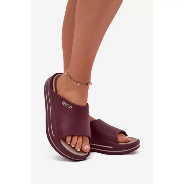  Дамски чехли BIG STAR SS274425 RED Big Star Shoes 