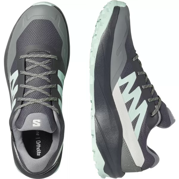  Дамски обувки SALOMON OUTSCAPE GTX W L49144800 АСФАЛТ/ЯСНО АКВА/ЛИШАЙ 